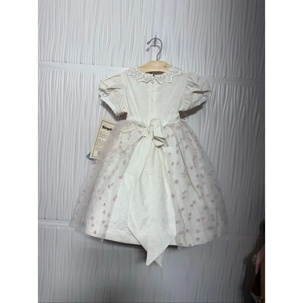 NWT Daisy Kingdom Vintage Girls Dress -2T- DEADSTOCK Collectors - made in USA